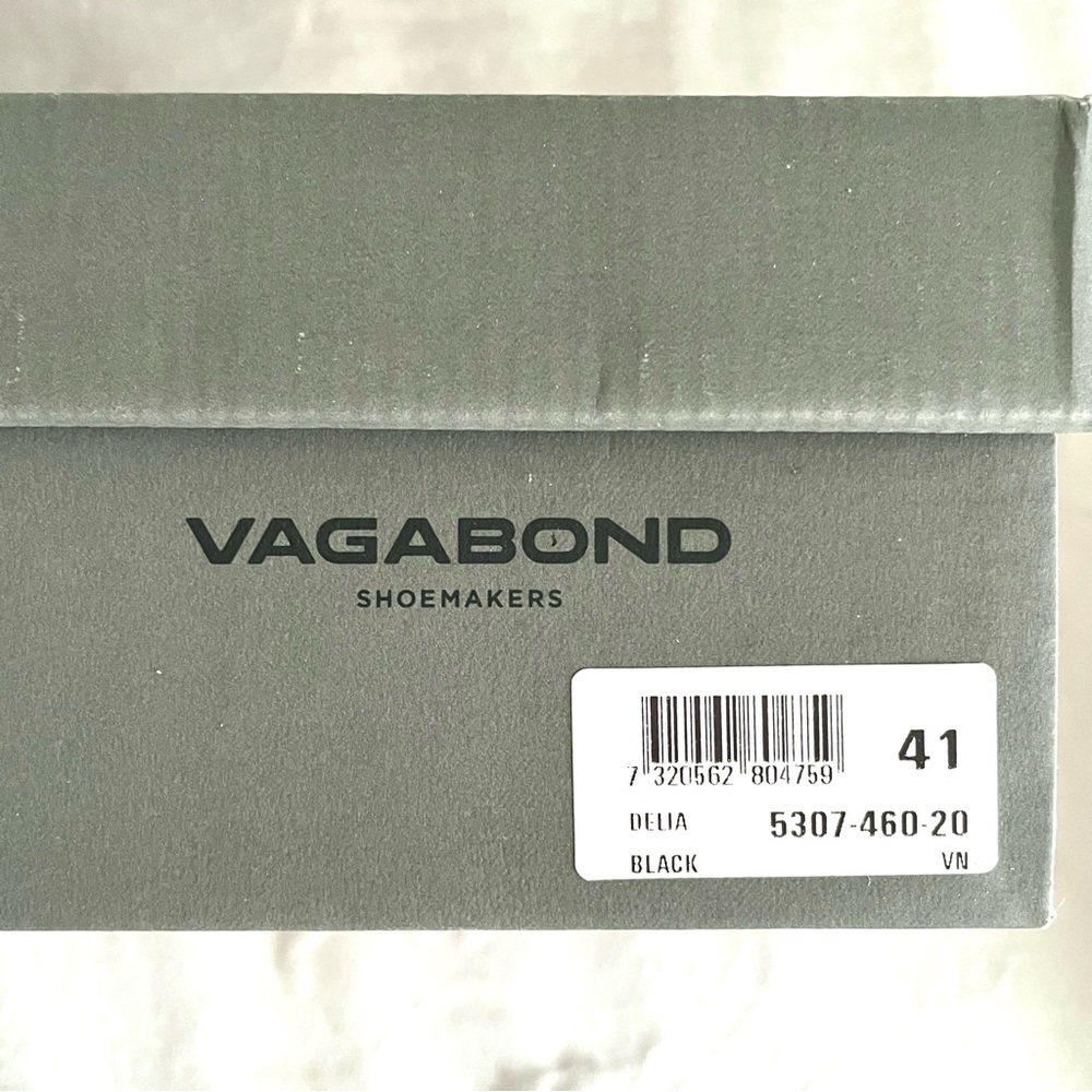 NWT Vagabond Black Leather Mary Jane Flats Size 11 (EU 41) - Picture 3 of 6